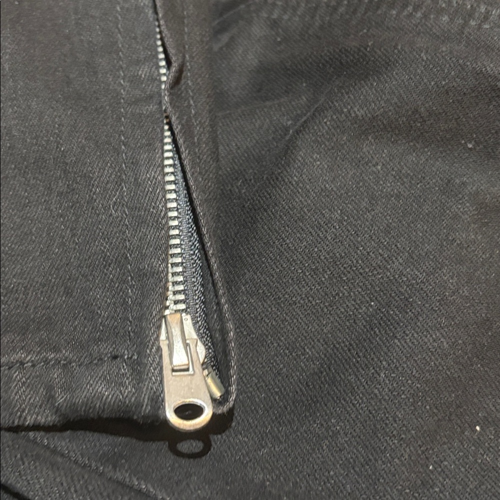 MNML Distressed Black Skinny Jeans - Picture 6 of 7